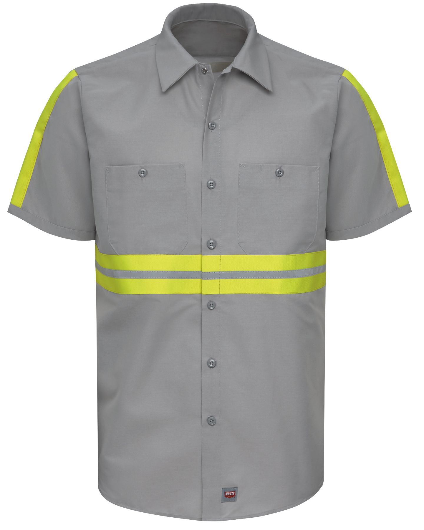 Red Kap® Enhanced Visibility Industrial Work Shirt