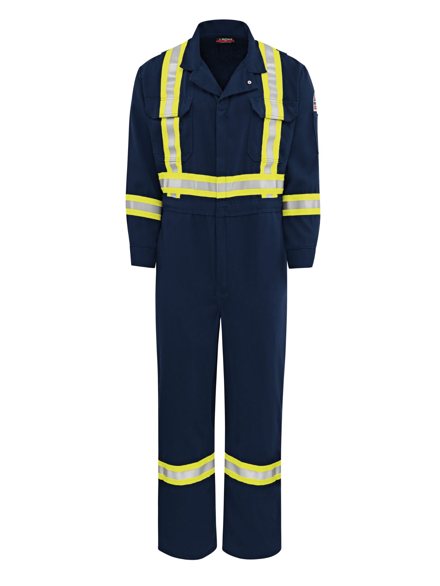 Picture of Bulwark® CMP6 Cool Touch 2 Deluxe Coverall with Striping