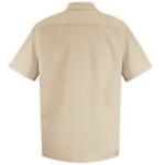 Picture of Red Kap® SP26 Men's Short Sleeve Specialized Pocketless Work Shirt