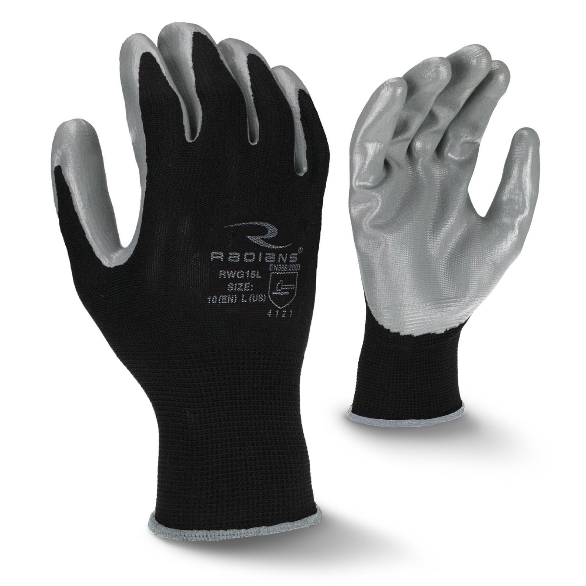 Picture of Radians RWG15 Radians RWG15 Smooth Nitrile Palm Coated Glove