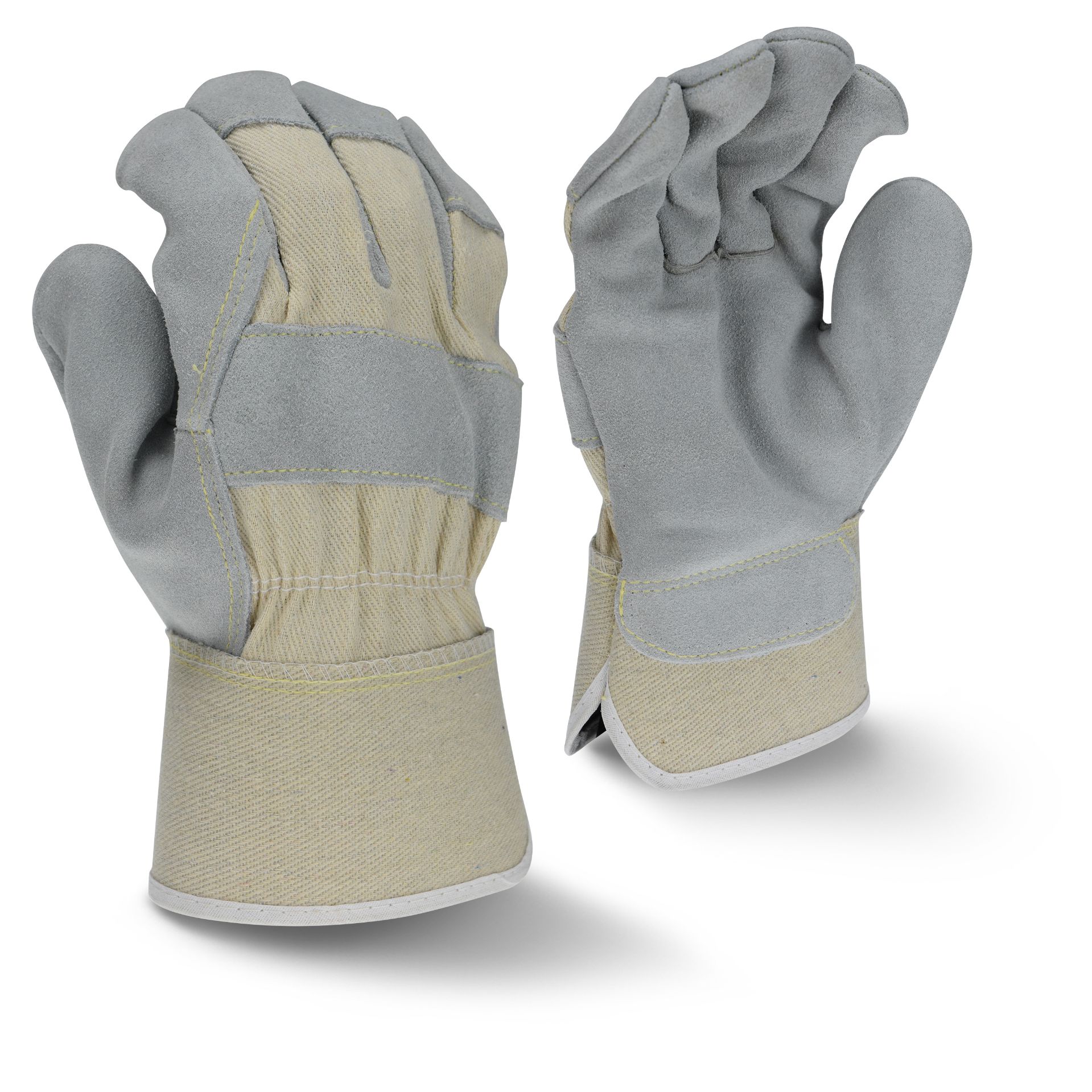 Picture of Radians RWG3400W Radians RWG3400W Side Split Gray Cowhide Leather Glove
