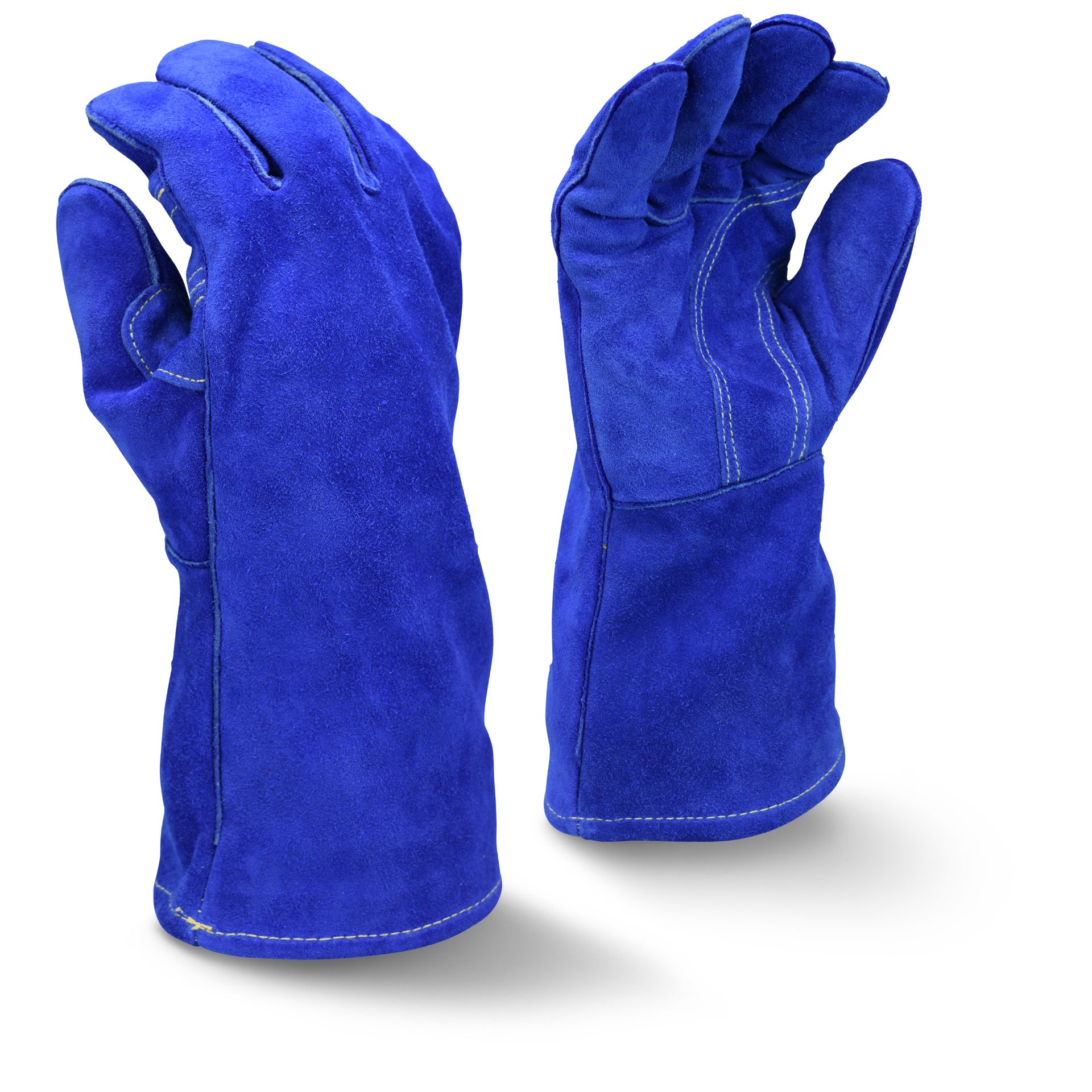 Picture of Radians RWG5410 Radians RWG5410 Premium Side Split Blue Cowhide Leather Welding Glove
