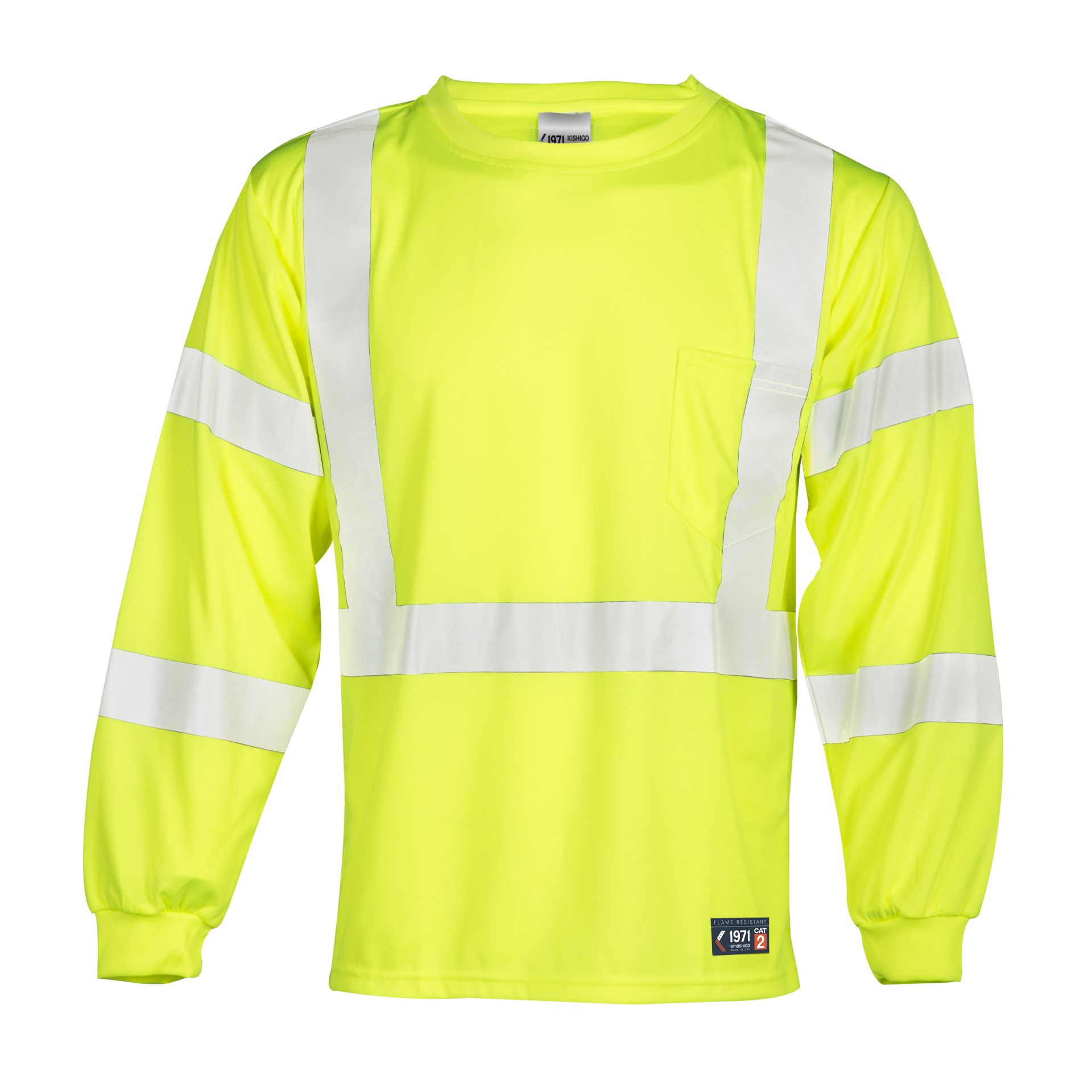 Picture of Kishigo F562 FR Long Sleeve T-Shirt - Economy