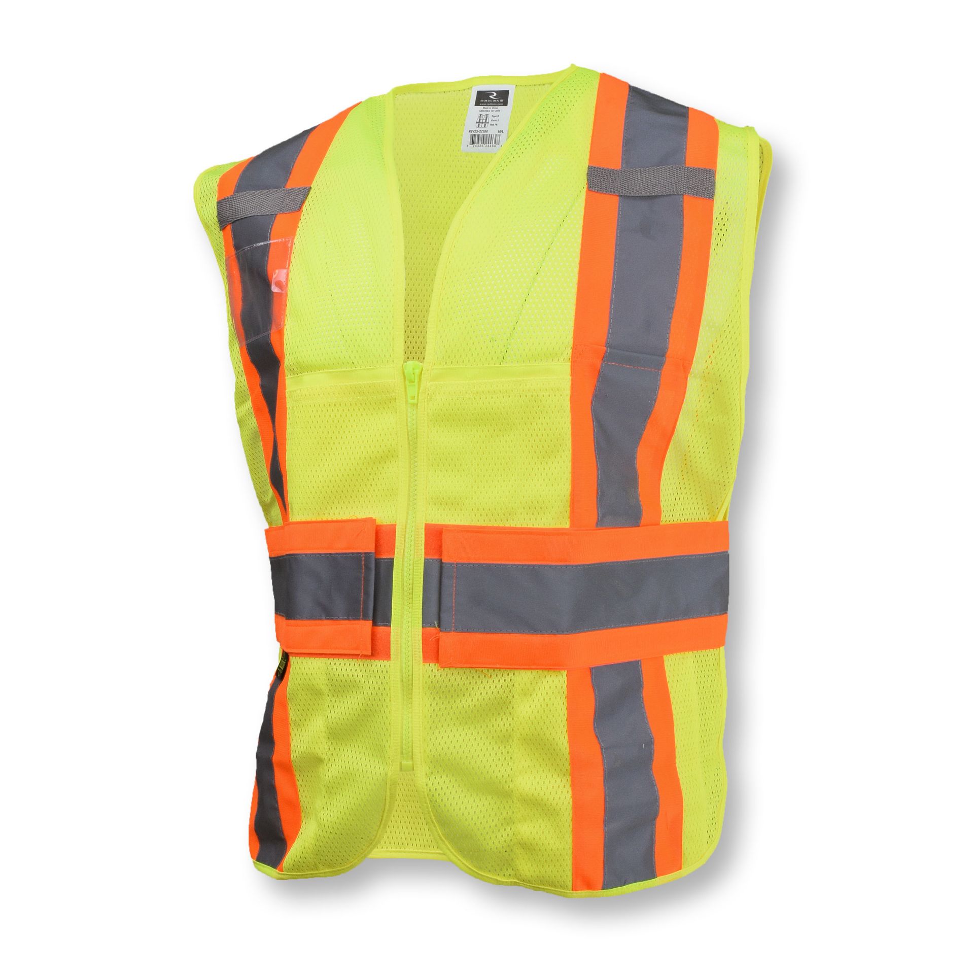 Picture of Radians SV23-2 Type R Class 2 Expandable Two Tone Mesh Safety Vest
