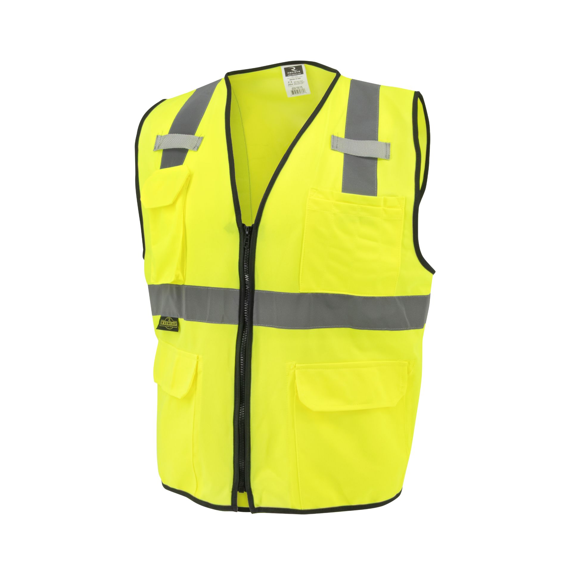 Picture of Radians SV7E-SOLID Radians SV7E Economy Type R Class 2 Solid Surveyor Safety Vest