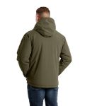 Picture of Berne  HJ67 Highland Quilt-Lined Micro-Duck Hooded Coat