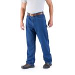 Picture of Berne  P2213 Heartland Flannel-Lined Denim Dungaree