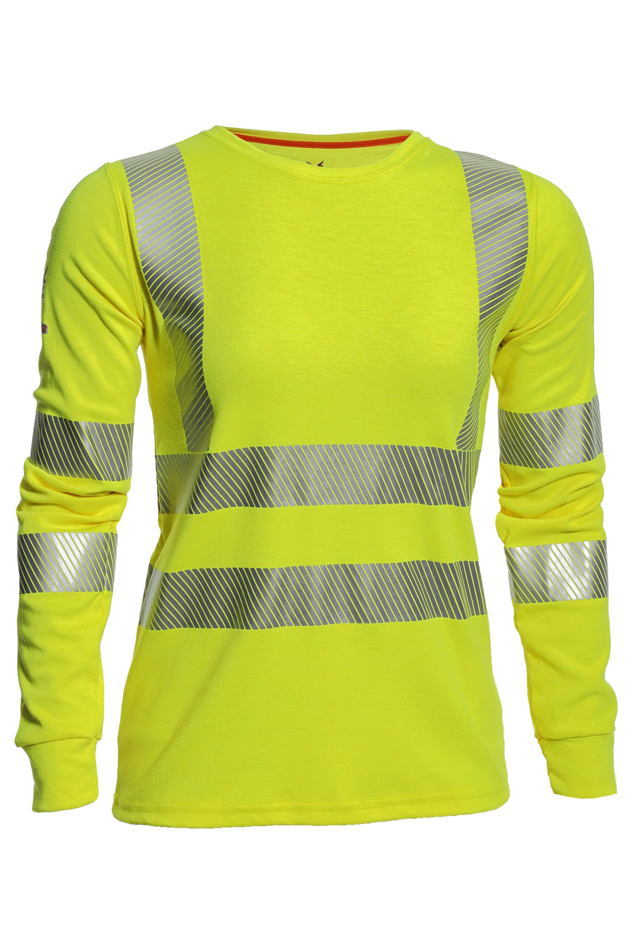 Picture of TEEY2LSC3W-_ _ DRIFIRE Women's FR HV LS T-Shirt Class 3