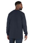 Picture of Berne  BSM23 Heavyweight Long Sleeve Pocket T-Shirt