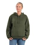 Picture of Berne  WSP418 Women's Heritage Zippered Pocket Hooded Pullover Sweatshirt