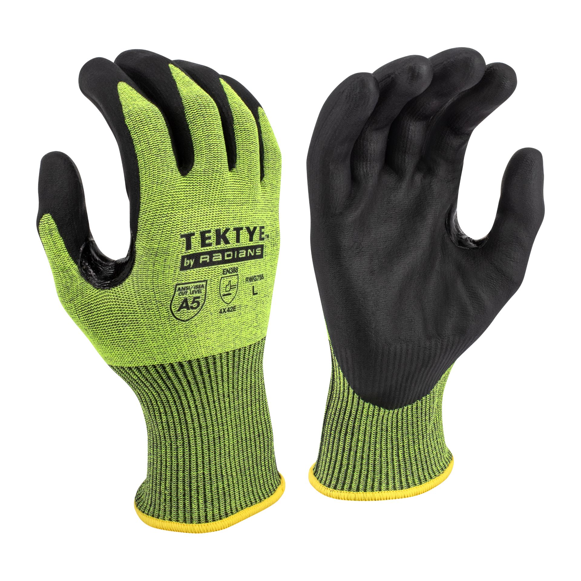 Picture of Radians RWG755 Radians RWG755 TEKTYE® Reinforced Thumb A5 Cut Protection Glove