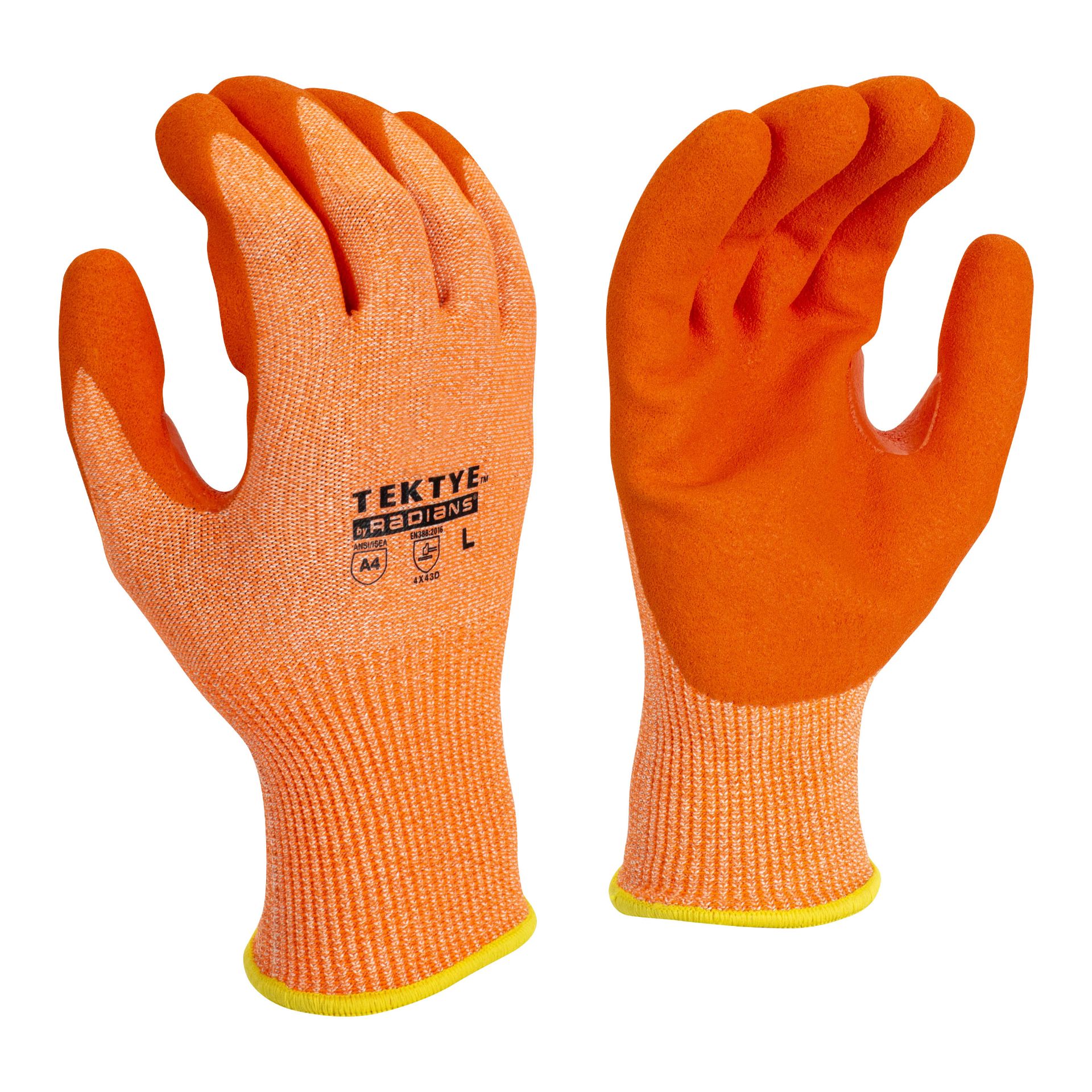 Picture of Radians RWG703 Radians RWG703 TEKTYE® Hi-Vis A4 Cut Protection Glove