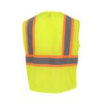 Picture of Radians SV232-2 Radians SV232 Class 2 Mesh Surveyor Vest with Side Seam Zippers and Two-Tone Tape