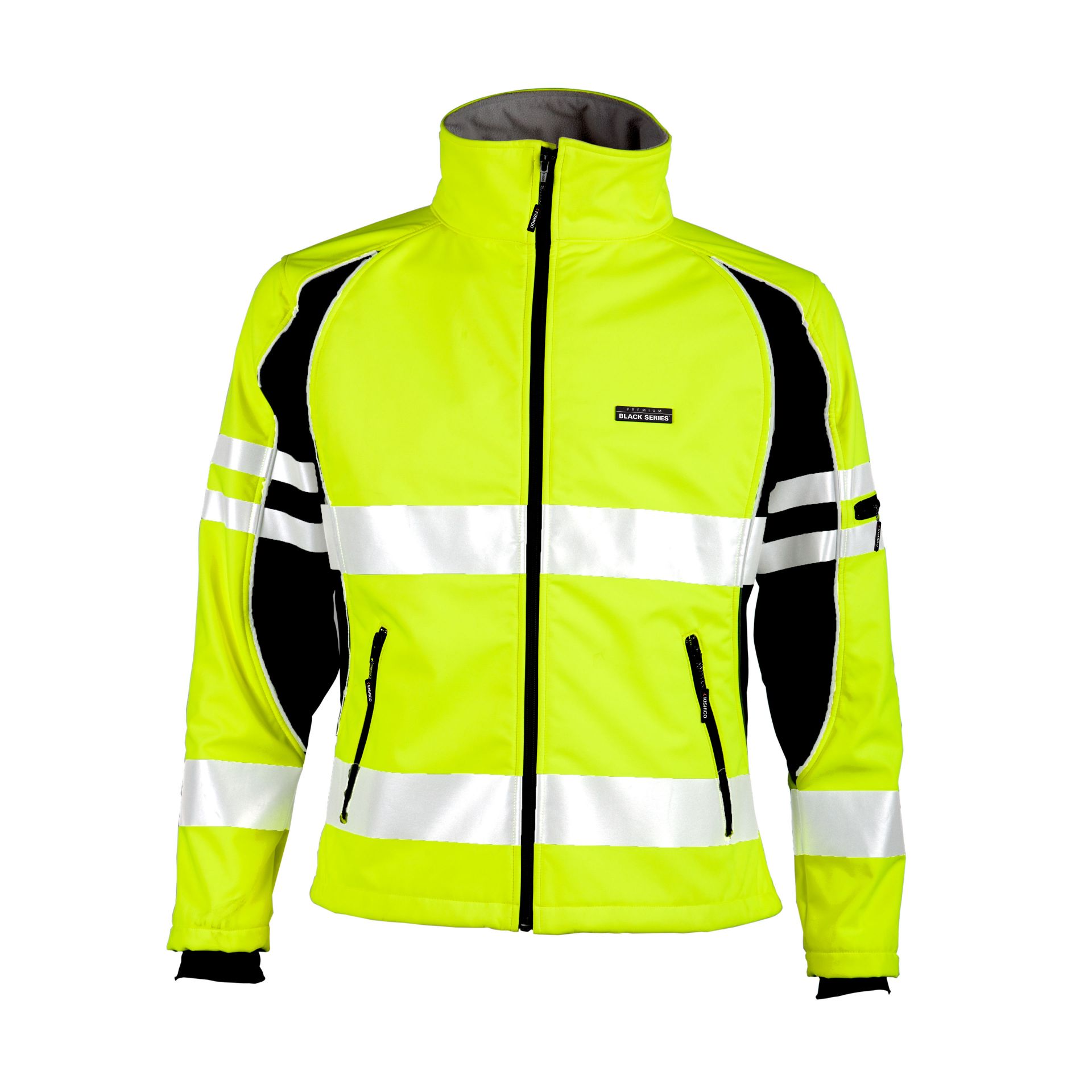 Picture of Kishigo JS144 Premium Black Series Women's Soft Shell Jacket