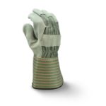 Picture of Radians RWG3300G Radians RWG3300G Select Shoulder Gray Split Cowhide Leather Glove with Gauntlet Cuff
