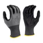 Picture of Radians RWG579 Radians RWG579 HPPE/Tungsten Shell A6 Cut Level Foam Nitrile Dotted Palm Dip