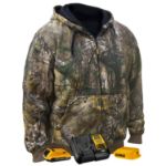Picture of DEWALT DCHJ074D1 DEWALT Men's Heated REALTREE EDGE® Camouflage Hoodie Sweatshirt Kitted