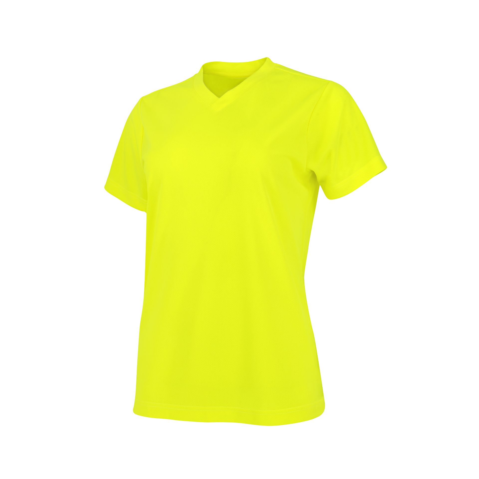 Picture of Radians ST11W-N Radians ST11W Women's Non Rated Hi-Vis Short Sleeve Shirt with Max-Dri™