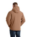 Picture of Berne  HJ67 Highland Quilt-Lined Micro-Duck Hooded Coat