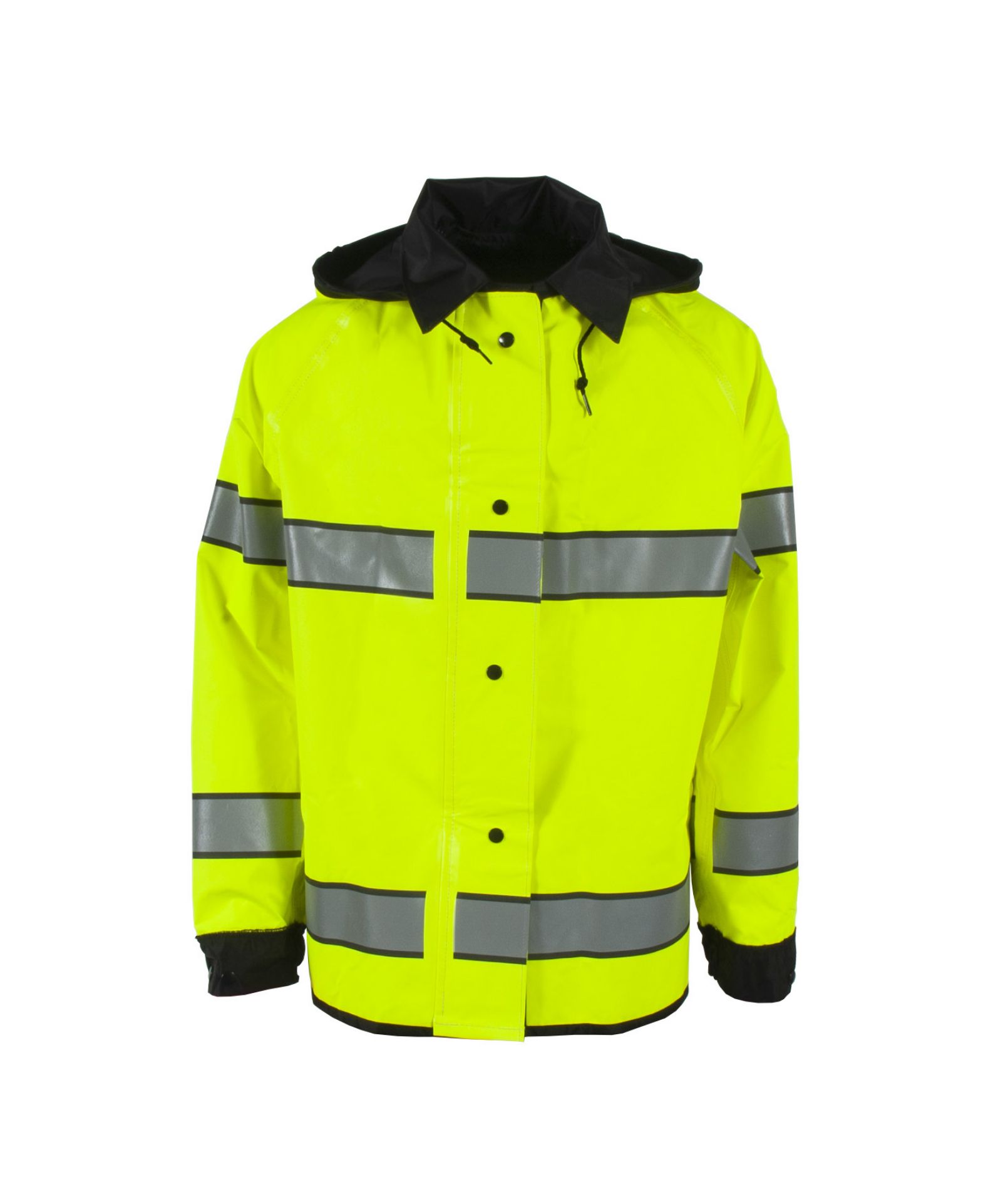 Picture of Neese 4703RJH3M Neese Safe Officer 4703 Series Reversible Rain Jacket with Reflective Taping