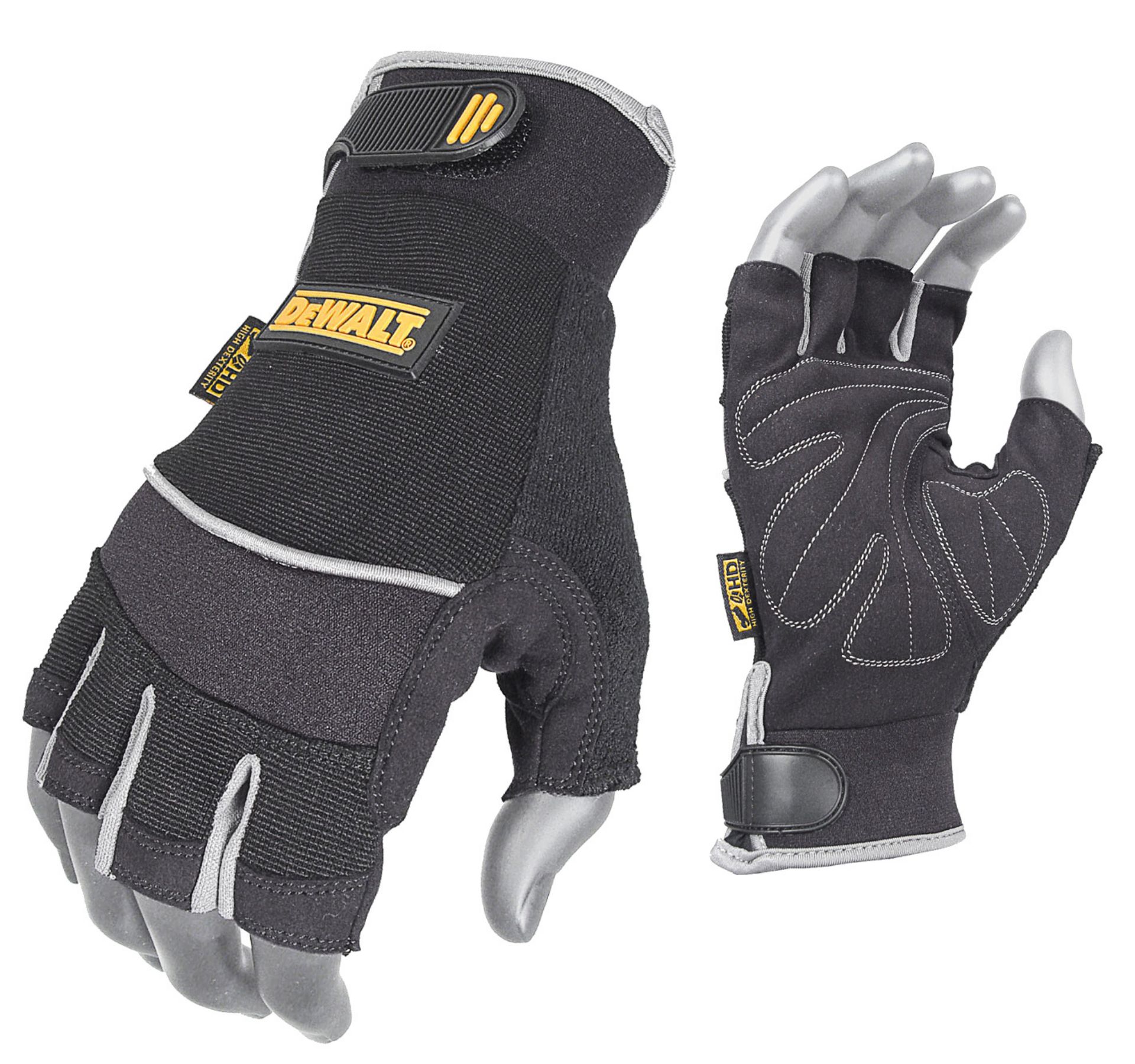 Picture of DEWALT DPG230 DEWALT DPG230 Synthetic Leather Technician's Fingerless Glove