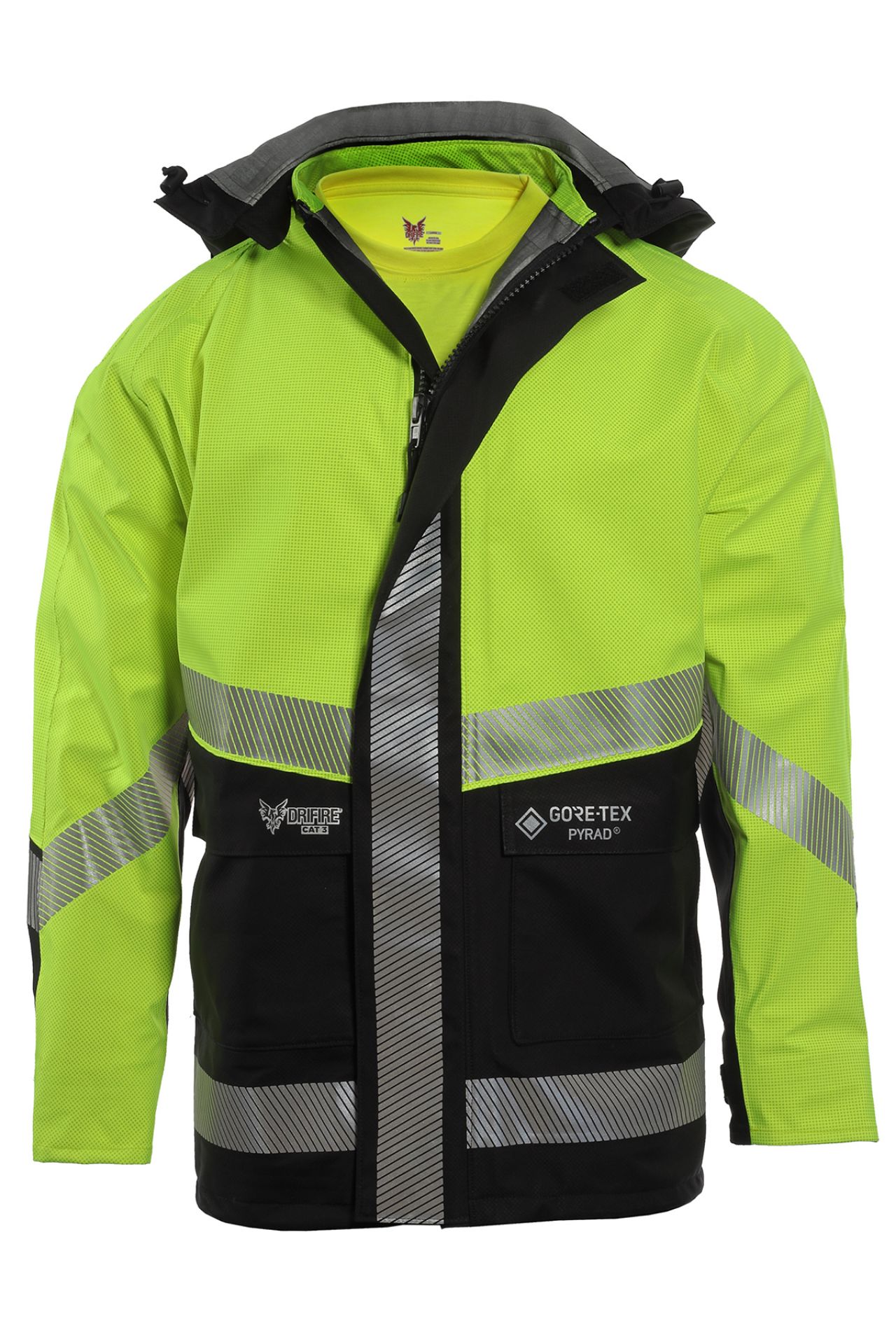 Picture of HYDRO2JACK-YB-_ _ DRIFIRE HYDROlite FR 2.0 Storm Jacket Class 3