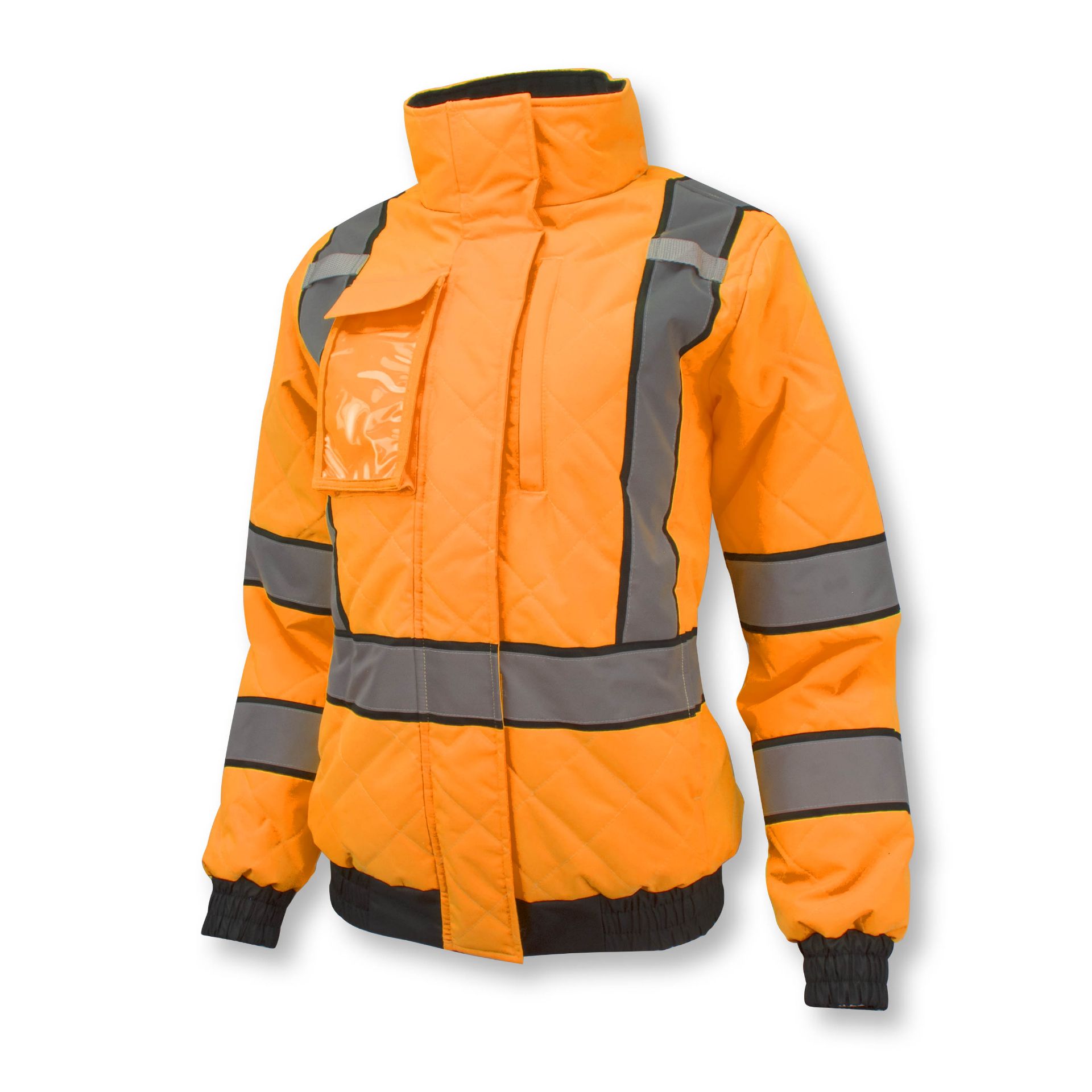 Picture of Radians SJ930-3ZOW Women's Class 3 Quilted Bomber Jacket