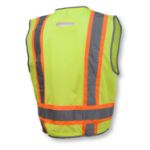 Picture of Radians SV6H Type R Class 2 Heavy Duty Two Tone Mesh Surveyor Vest with Solid Pockets