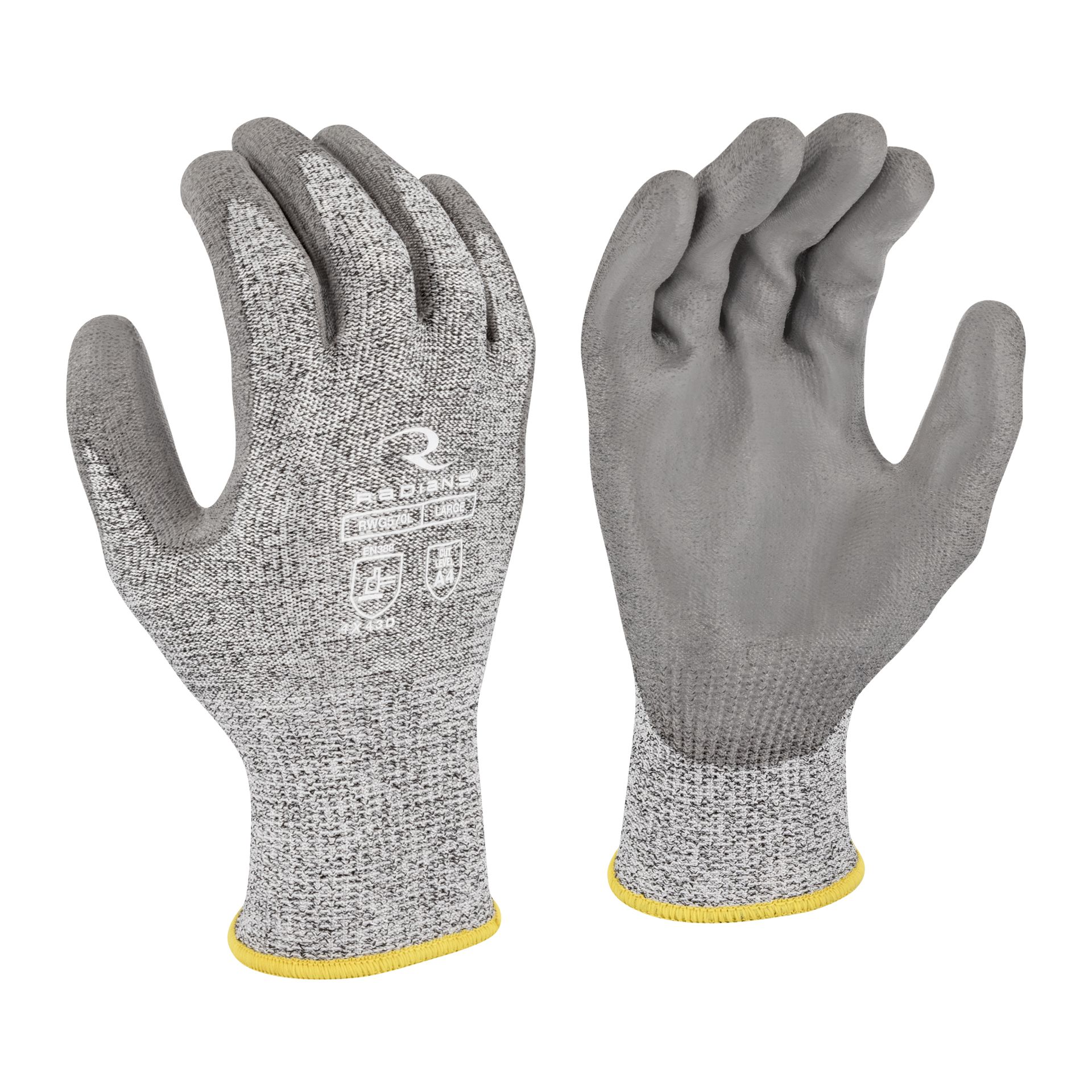 Picture of Radians RWG570 Radians RWG570 HPPE/Polyester Shell A4 Cut Level Polyurethane Coated Glove