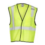 Picture of Kishigo 1193 Single Pocket Hook & Loop Mesh Vest - Economy