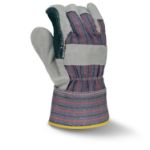 Picture of Radians RWG3200JP Radians RWG3200JP Regular Shoulder Gray Split Cowhide Leather Glove