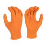 Picture of Radians RWG9606 Radians RWG9606 6 Mil Nitrile Diamond Grip Disposable Industrial Grade Glove