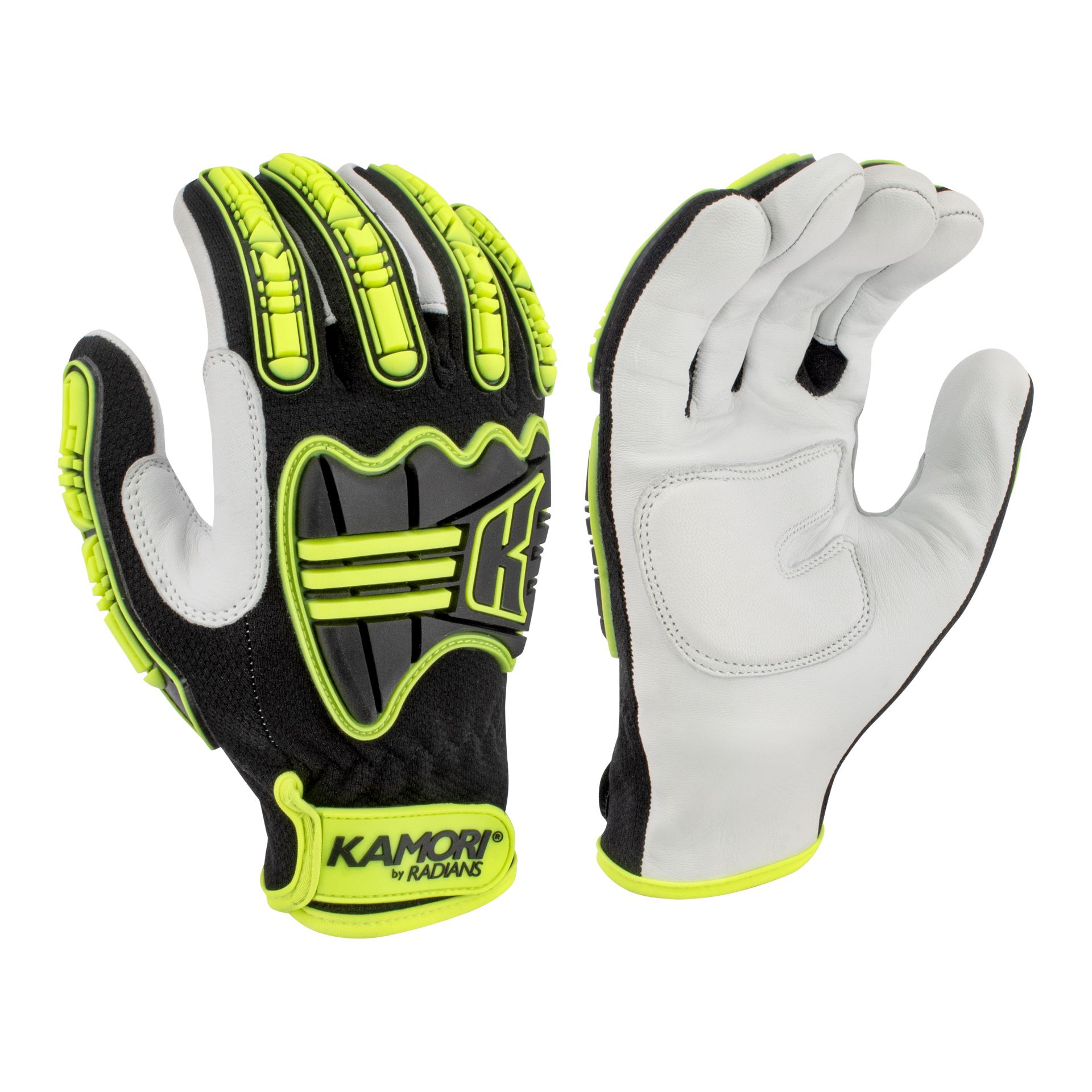 Picture of Radians RWG152 Radians RWG152 KAMORI Goatskin Cut Level A6 Palm Impact Glove
