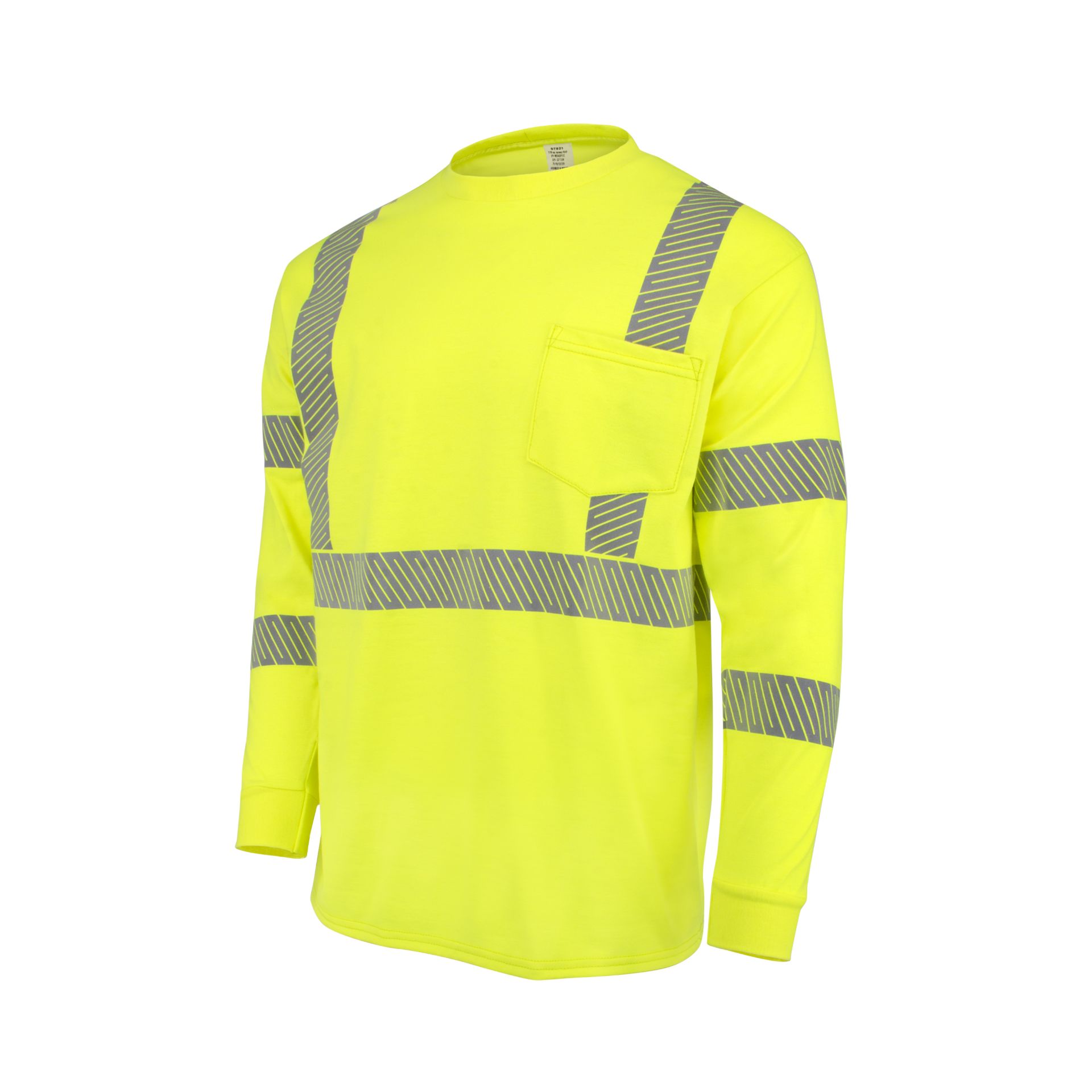 Picture of Radians ST921 Men's Long Sleeve FR T-shirt with Class 3 Segmented Reflective Tape