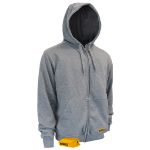 Picture of DEWALT DCHJ080B DEWALT Men's Heated French Terry Cotton Hoodie