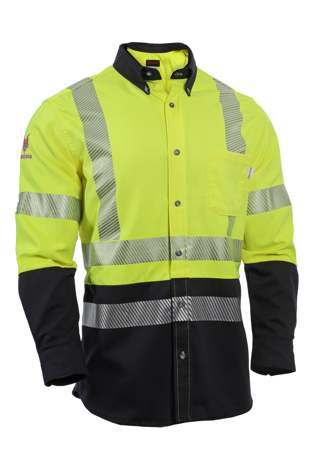 Picture of SHRTV3C3YN_ _RG DRIFIRE FR HV Hybrid Work Shirt Class 3