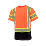 Picture of Radians ST42B-3 Radians ST42B Class 3 Color Block Short Sleeve T-Shirt with Contrasting Tape