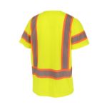 Picture of Radians ST42B-3 Radians ST42B Class 3 Color Block Short Sleeve T-Shirt with Contrasting Tape