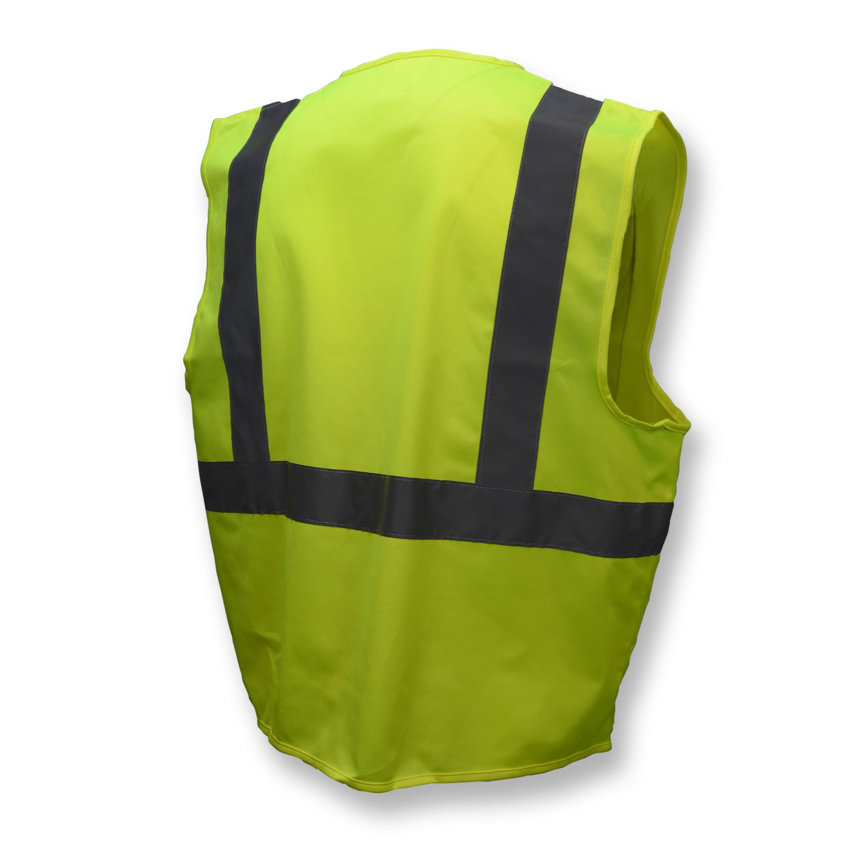 Radians SV2Z Economy Type R Class 2 Solid Safety Vest with Zipper