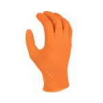 Picture of Radians RWG9608 Radians RWG9608 8 Mil Nitrile Diamond Grip Disposable Industrial Grade Glove