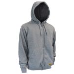 Picture of DEWALT DCHJ080B DEWALT Men's Heated French Terry Cotton Hoodie