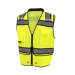 Picture of Radians SV58Z-2 Radians SV58Z Class 2 Heavy Duty Surveyor Vest with Contrast Trim and Underlay